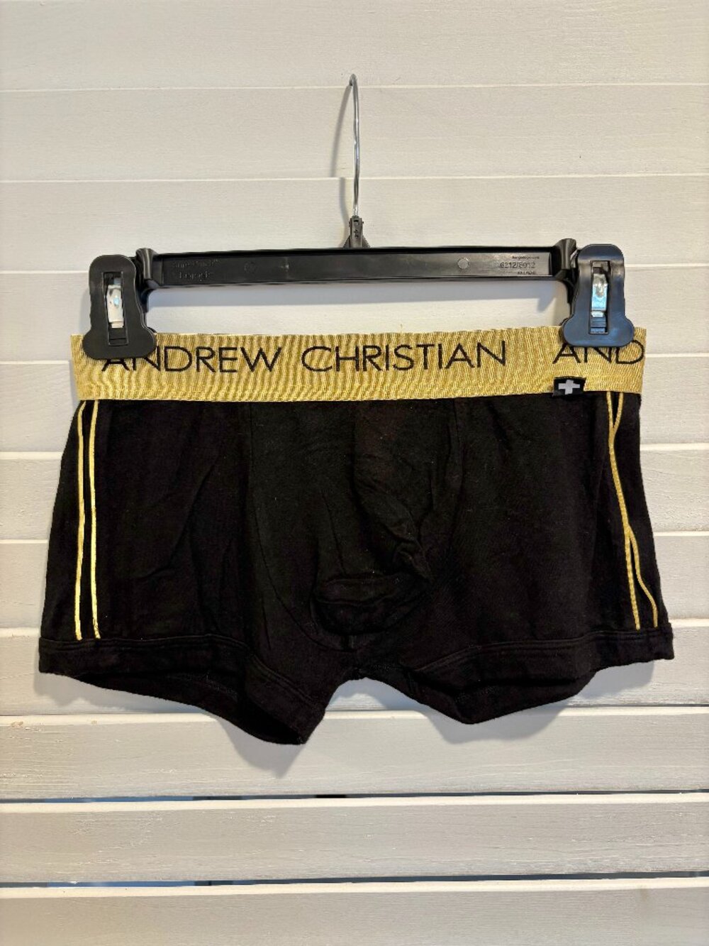 Andrew Christian Trunk - Black/Gold